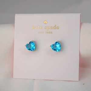 Kate Spade My Love Heart Studs Earrings + Dust Bag (Brand New)